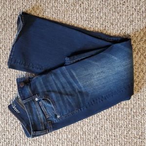 American Eagle jeans size 10 Short Kick Boot style dark denim